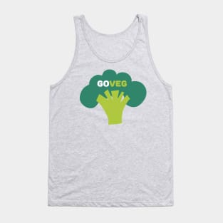 Go veg Tank Top